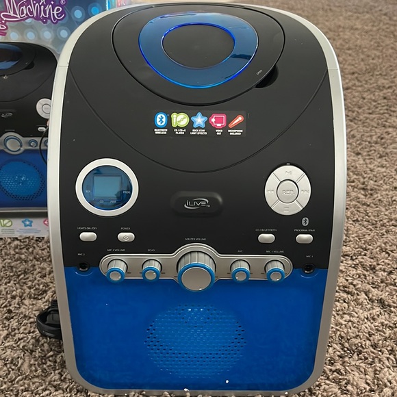 iLive Karaoke System with Bluetooth Technology like new; opened box. - Picture 10 of 13